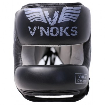 Боксерский шлем V`Noks с бампером Boxing Machine PRO